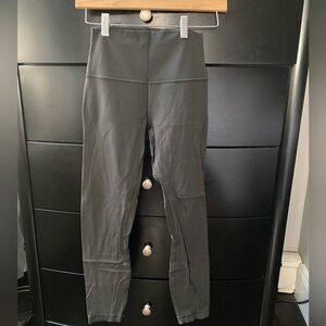Size 4 Gray Lululemon Align Leggings 25”